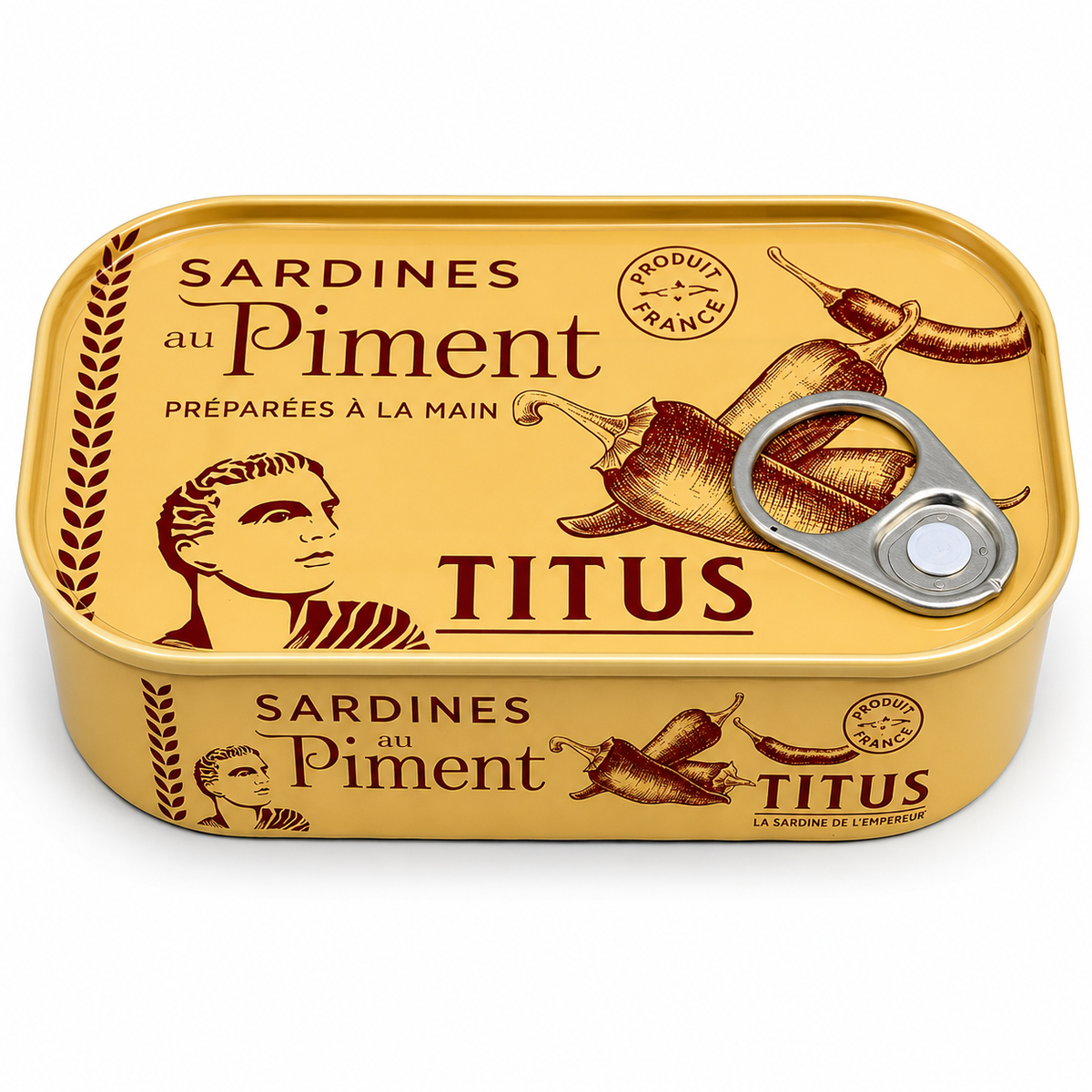 Titus Sardines Hot 3 pack.