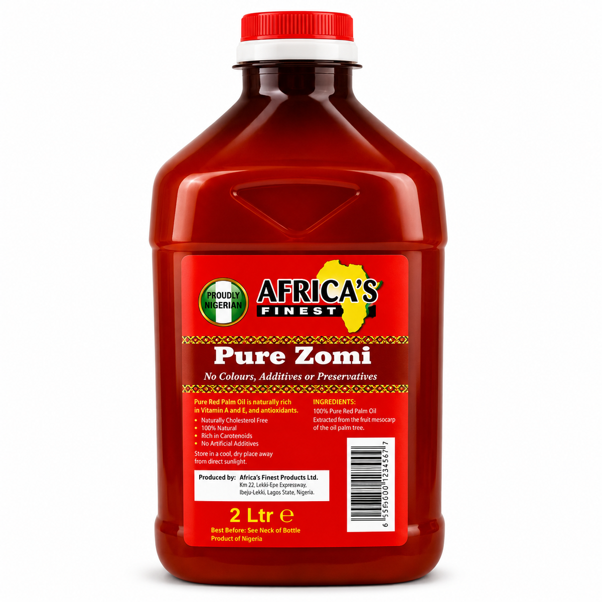 Africa's Finest Zomi Palm Oil